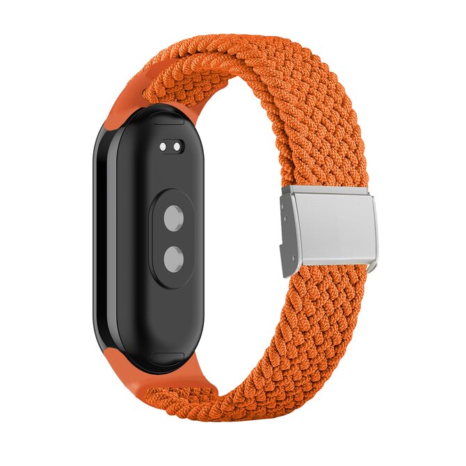 Pletený náramek Mi Band 8 - oranžový -