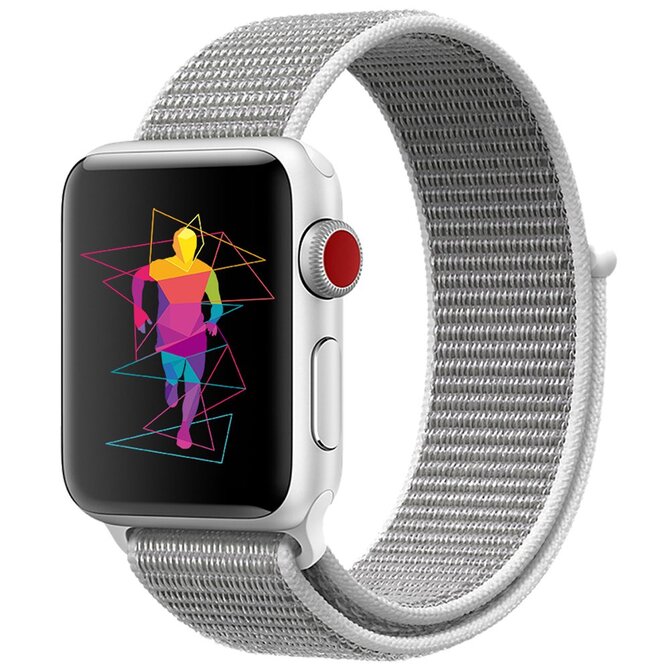 Nylonový řemínek pro Apple Watch 42/44/45/49 - Šedá - -