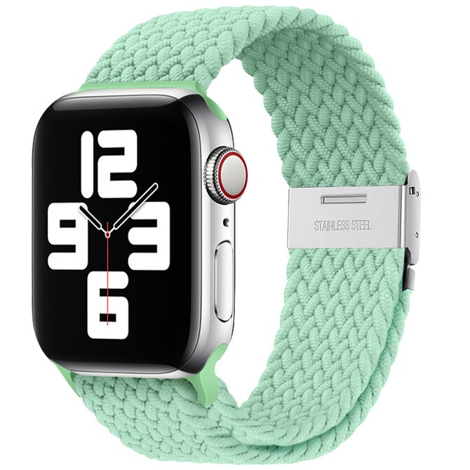 Pletený řemínek pro Apple Watch 38/40/41mm - Tyrkysový - -