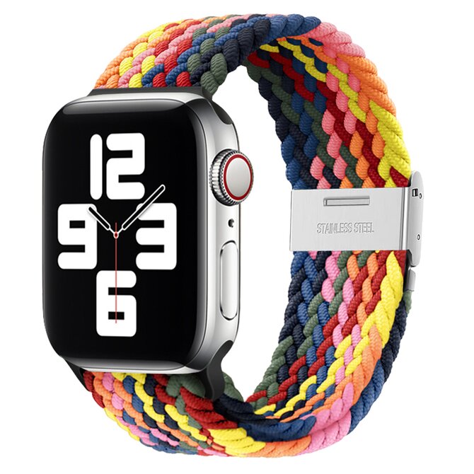 Pletený řemínek pro Apple Watch 38/40/41mm - Vícebarevný - -