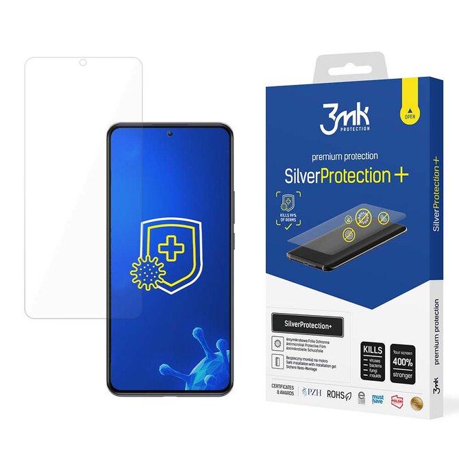 ochranná fólie SilverProtection+ pro Xiaomi 12T / Xiaomi 12T Pro, antimikrobiální