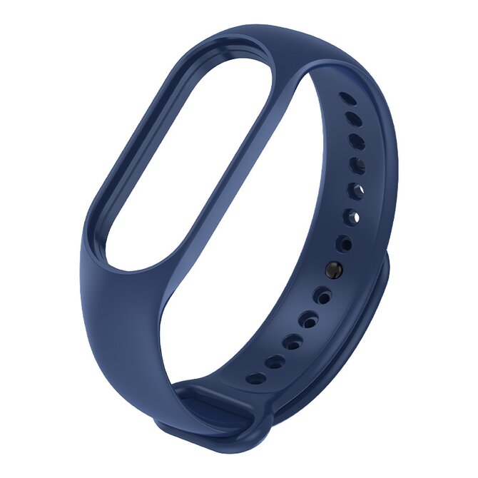 Náhradní náramek Mi Band 7/6/5 jednobarevný - Tmavě modrá -