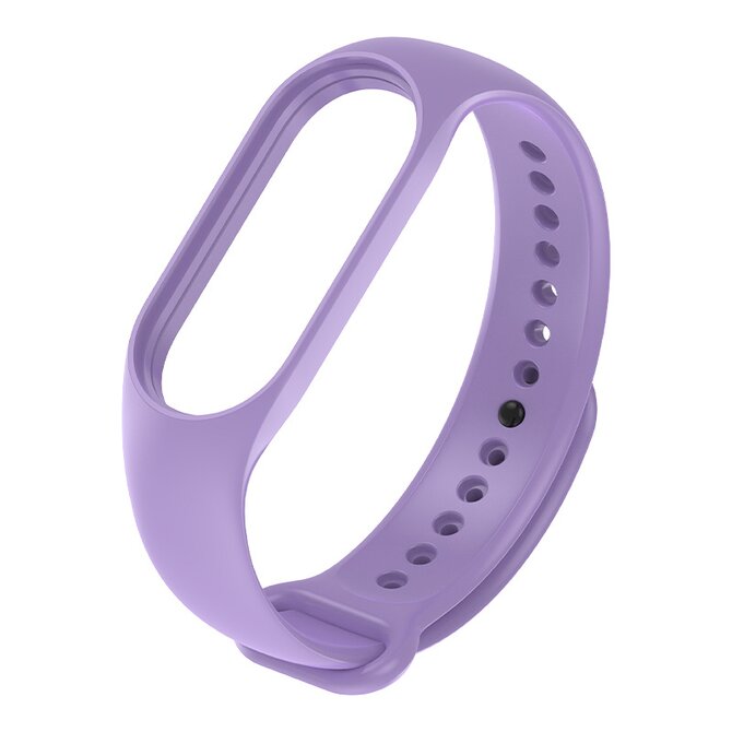 Náhradní náramek Mi Band 7/6/5 jednobarevný - Lila -