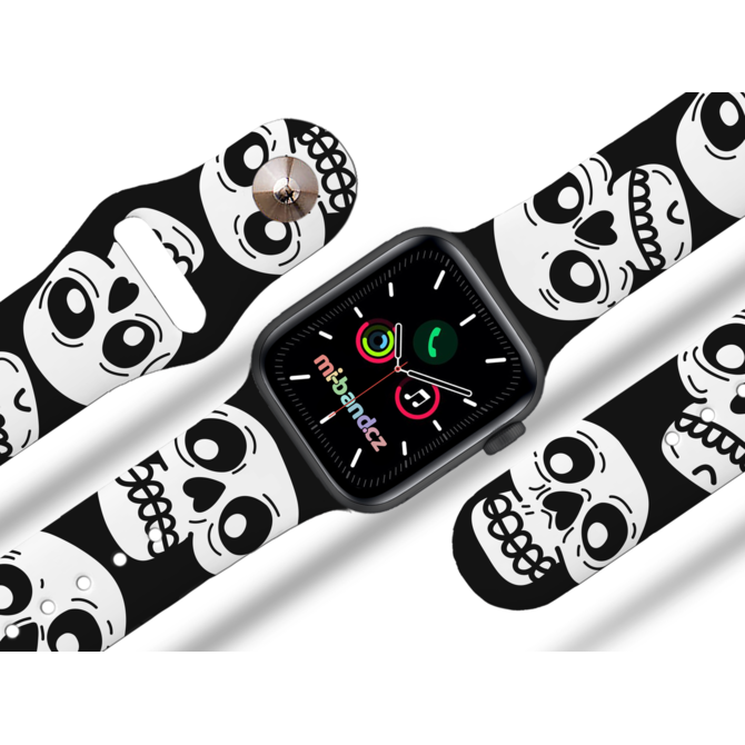 Apple watch řemínek Lebky - 38/40/41mm