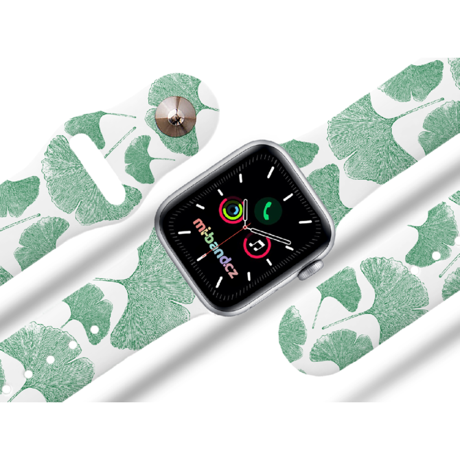 Apple watch řemínek Ginkgo biloba - 42/44/45/49mm