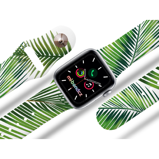 Apple watch řemínek Palmové listy - 38/40/41mm