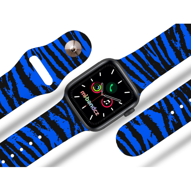 Apple watch řemínek Tygr modrý - 38/40/41mm