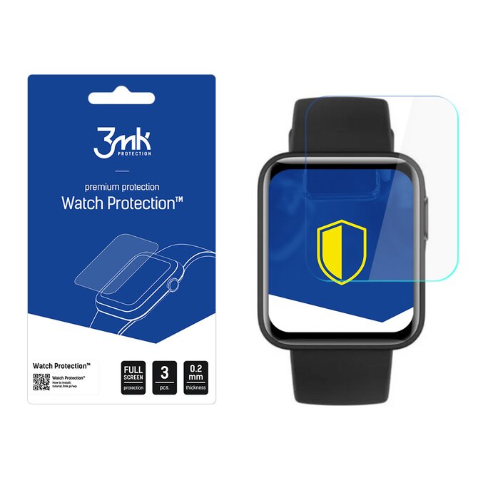 hybridní sklo Watch protection ARC pro Xiaomi Mi Watch Lite (3ks)