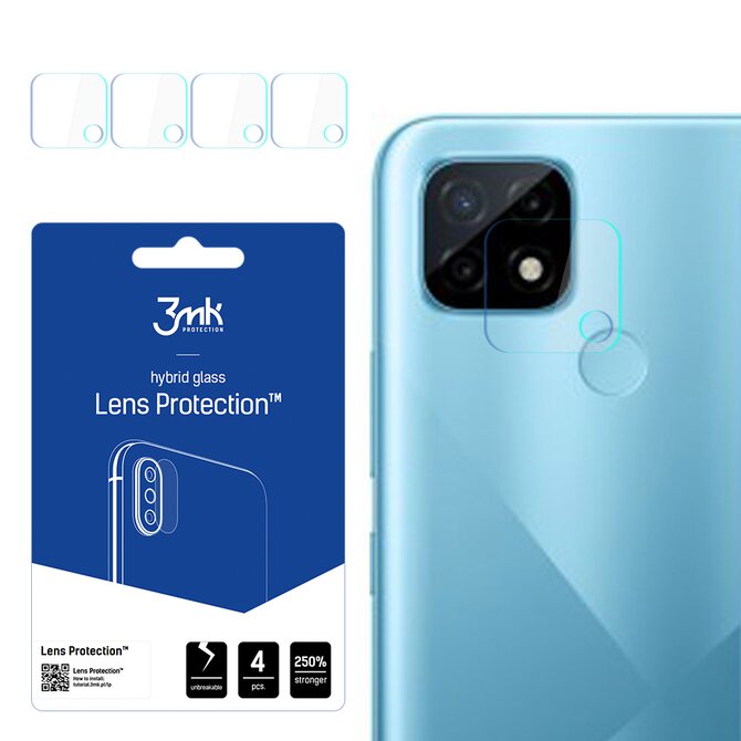 ochrana kamery Lens Protection pro Realme C21 (4ks)