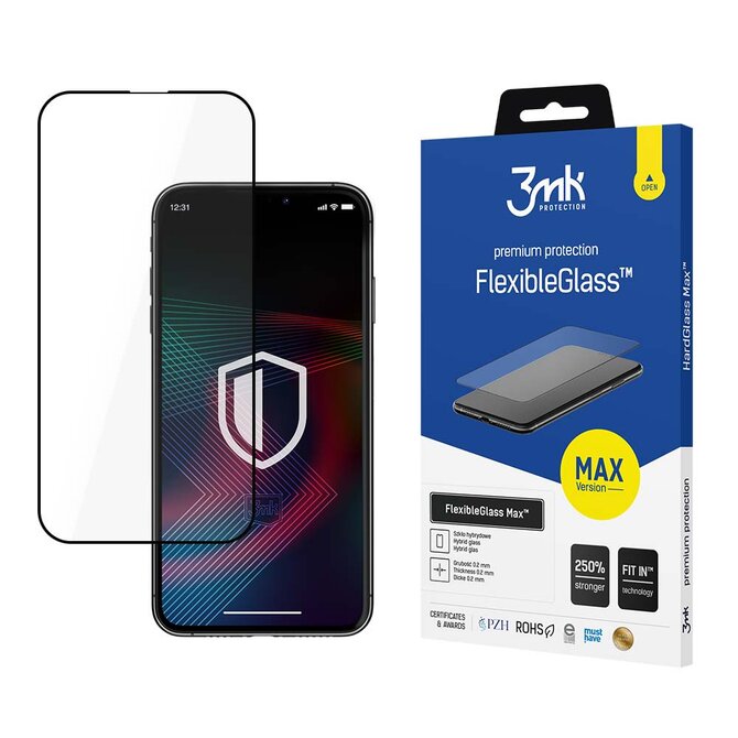 hybridní sklo FlexibleGlass Max pro Apple iPhone 14 Plus, černá