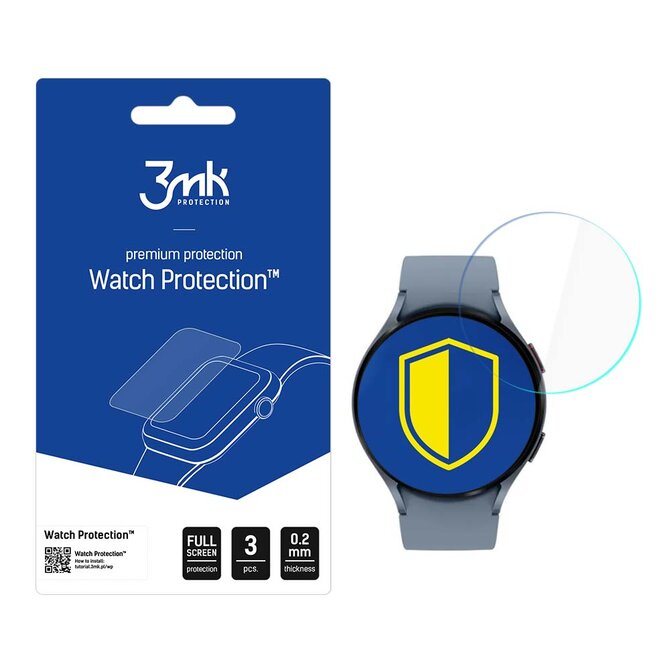 hybridní sklo Watch protection ARC pro Samsung Galaxy Watch5 44mm (3ks)