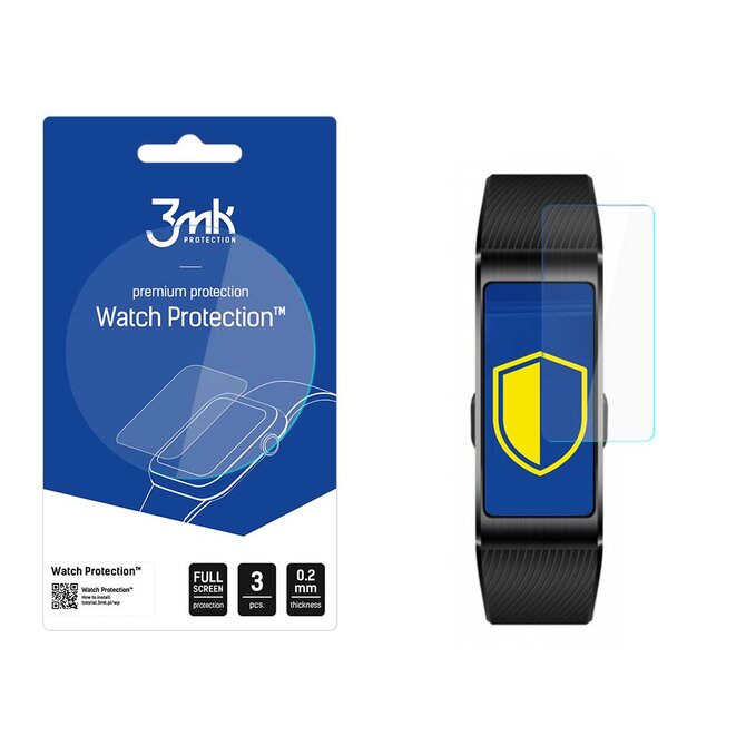 hybridní sklo Watch protection ARC pro Huawei Band 4 Pro (3ks)