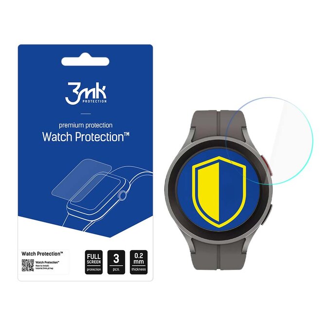 hybridní sklo Watch Protection FlexibleGlass pro Samsung Galaxy Watch5 Pro (3ks)