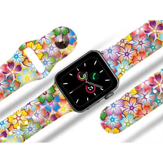 Apple watch řemínek Rozkvetlá louka - 42/44/45/49mm