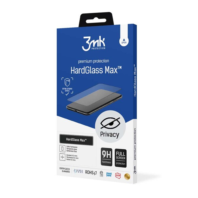 tvrzené sklo HardGlass Max Privacy pro Apple iPhone 12/12 Pro