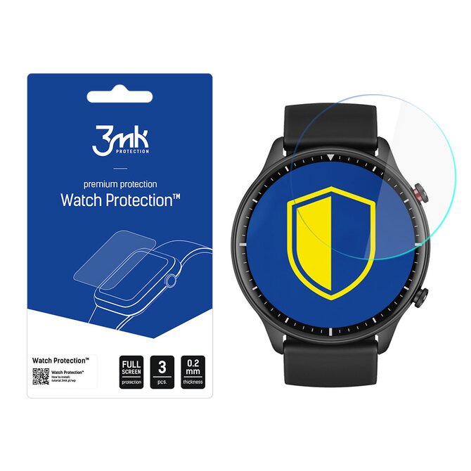 hybridní sklo Watch protection ARC pro Amazfit GTR 2