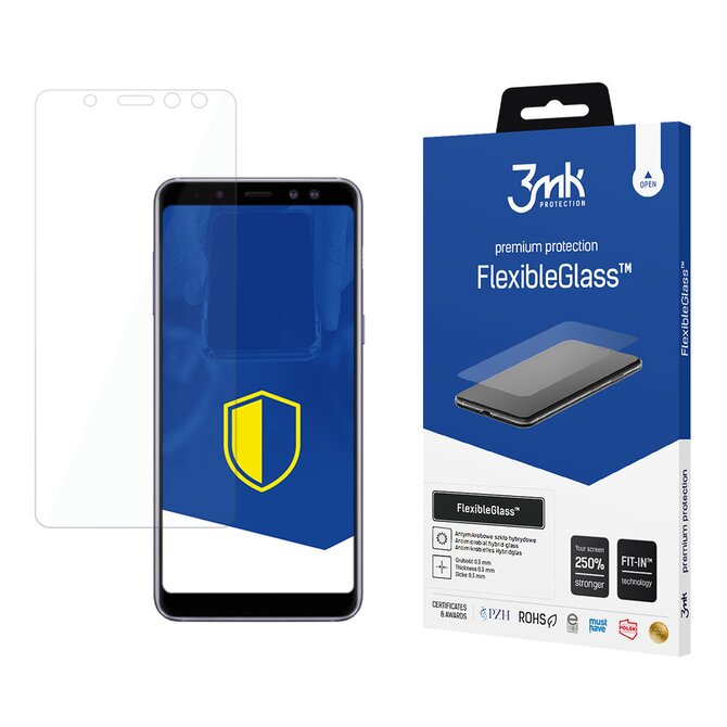 hybridní sklo FlexibleGlass pro Samsung Galaxy A8 2018 (SM-A530)