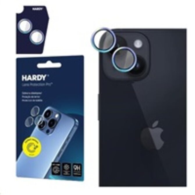 ochrana kamery HARDY Lens Protection Pro pro iPhone 15/15 Plus, Rainbow