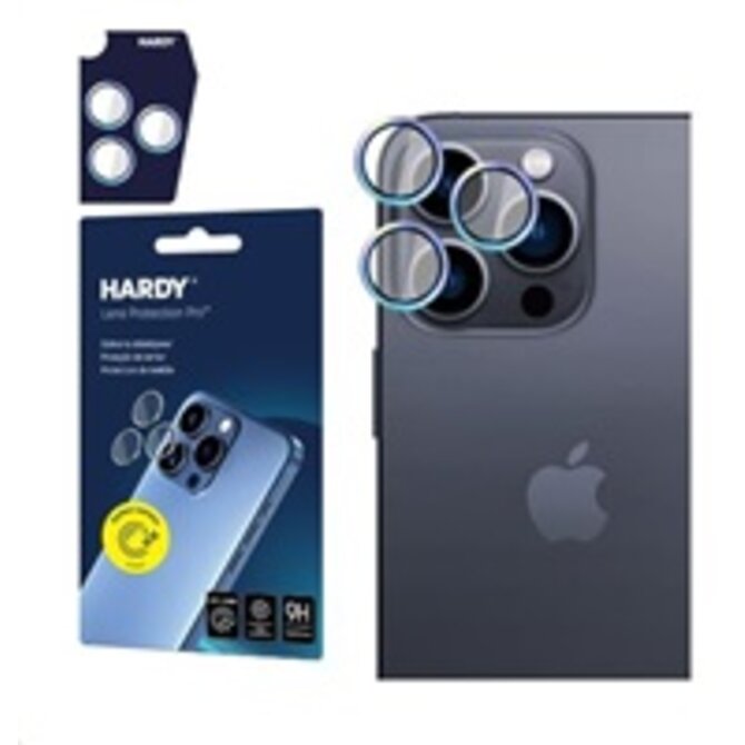 ochrana kamery HARDY Lens Protection Pro pro iPhone 15 Pro Max, Rainbow