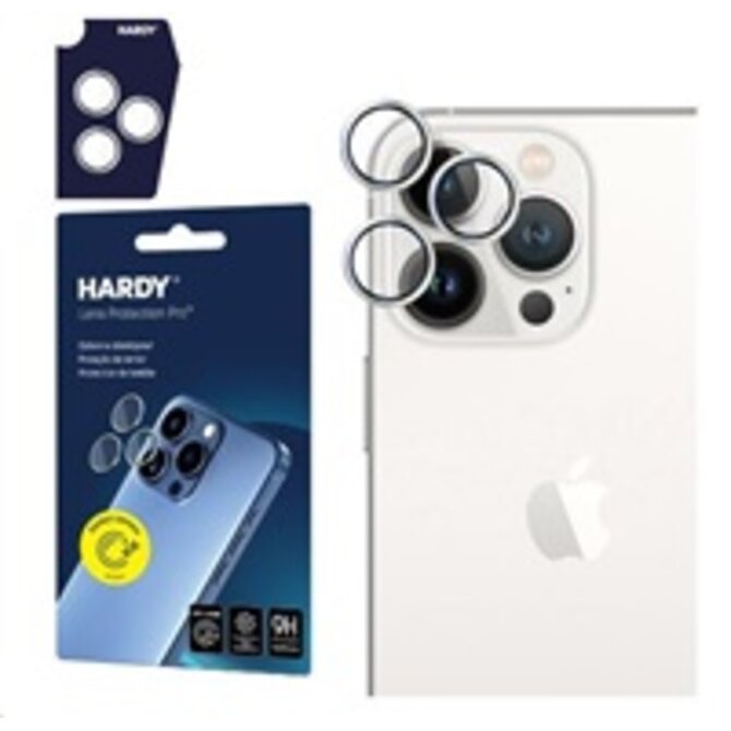 ochrana kamery HARDY Lens Protection Pro pro iPhone 15 Pro White