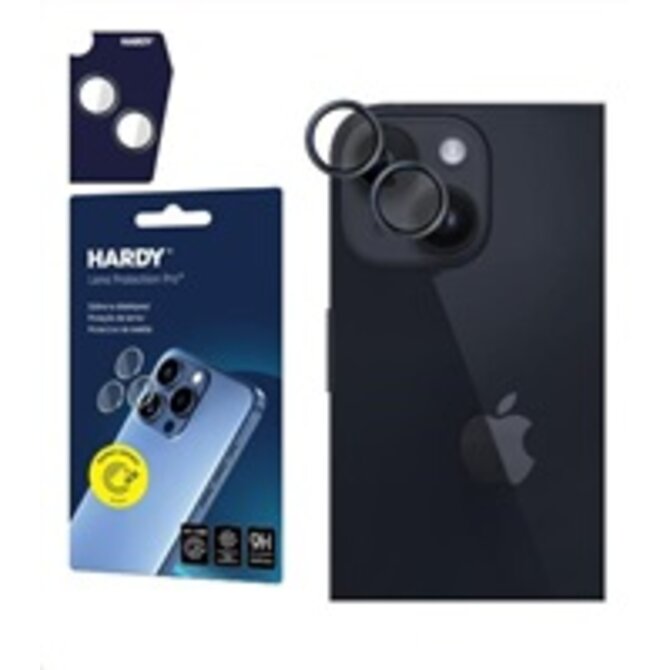 ochrana kamery HARDY Lens Protection Pro pro iPhone 15/15 Plus Black