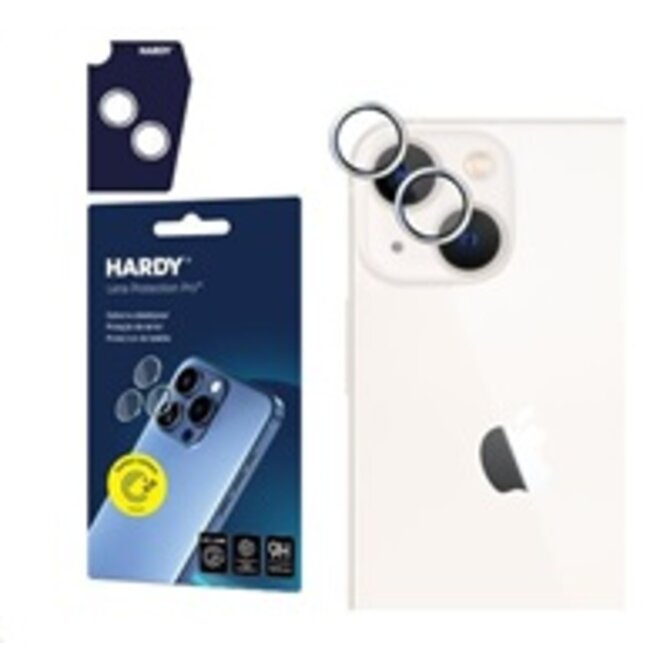 ochrana kamery HARDY Lens Protection Pro pro iPhone 15/15 Plus Silver