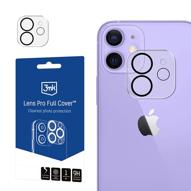 ochrana kamery Lens Pro Full Cover pro Apple iPhone 11 / 12 mini