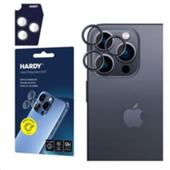 ochrana kamery HARDY Lens Protection Pro pro iPhone 14 Pro/14 Pro Max Graphite