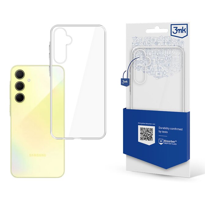 Clear Case pro Samsung Galaxy A35 5G, čirá