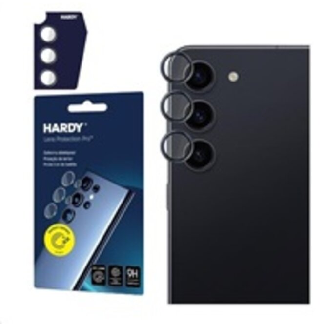 ochrana kamery HARDY Lens Protection Pro pro Galaxy S23/S23+ Black