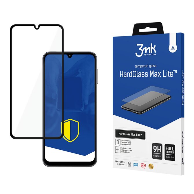 HardGlass Max Lite Black pro Samsung Galaxy A25 5G (SM-A256)