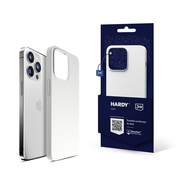 Hardy Silicone MagCase pro Apple iPhone 14 Pro, White