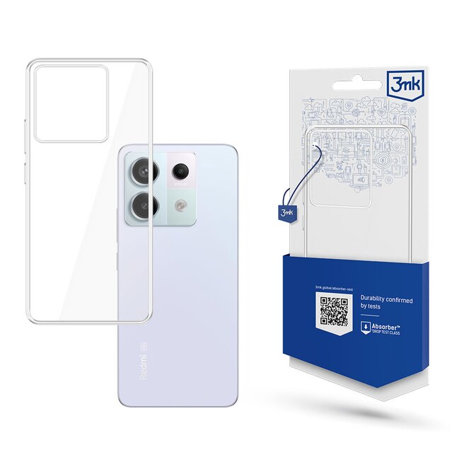 Clear Case pro Redmi Note 13 Pro 5G, čirá