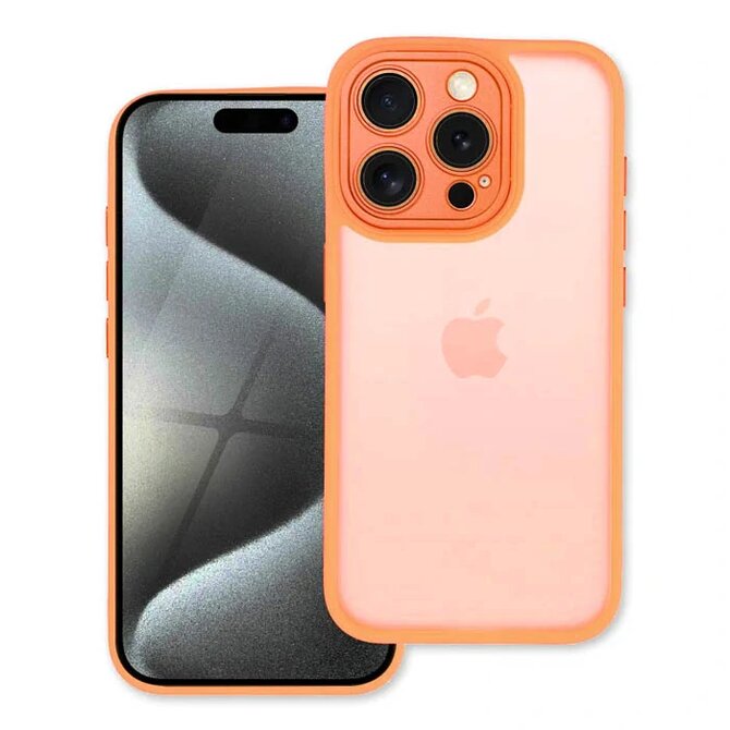 Kryt VARIETE pro Apple iPhone 15 Pro , barva oranžová