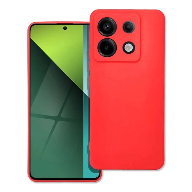 Kryt Matt pro XIAOMI Redmi NOTE 13 PRO 5G , barva červená