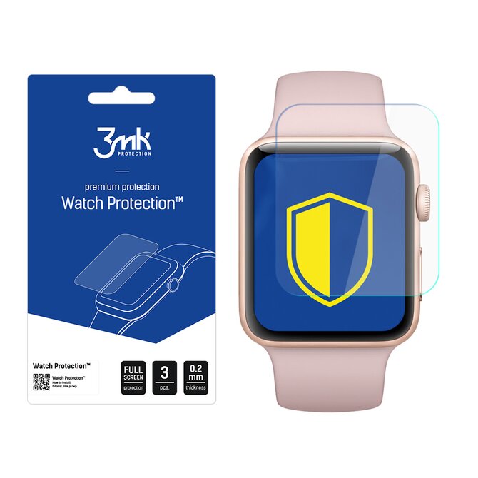 hybridní sklo Watch protection ARC pro Apple Watch 3 38mm