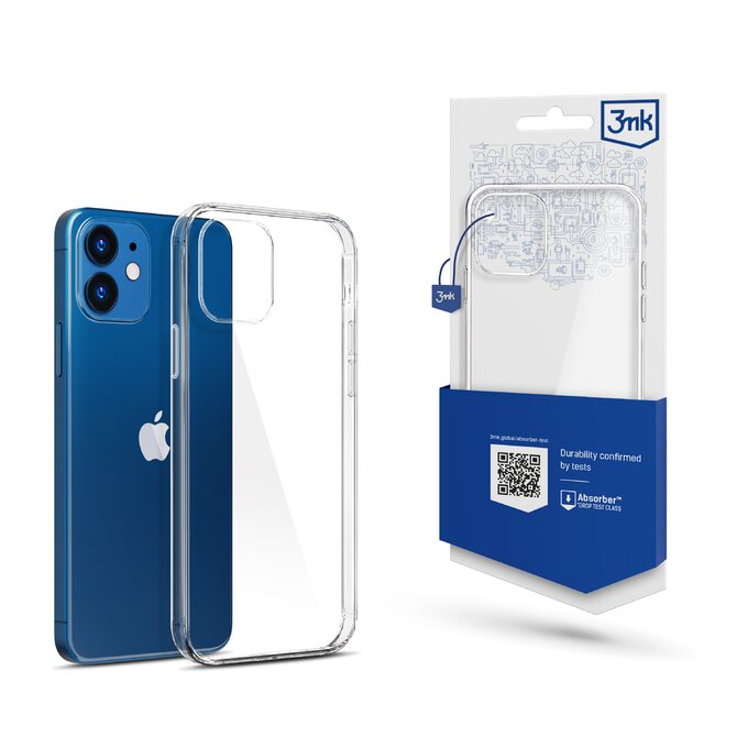 Clear Case pro Apple iPhone 12 mini, čirá