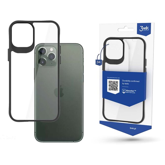 Satin Armor Case+ pro Apple iPhone 11 Pro, čirá