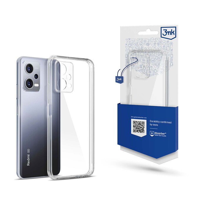 Clear Case pro Xiaomi Redmi Note 12 Pro+, čirá