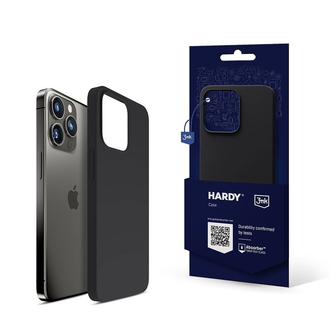 Hardy Silicone MagCase pro Apple iPhone 13 Pro Max, Graphite