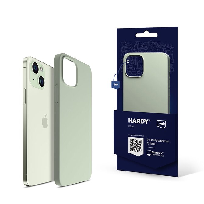 Hardy Silicone MagCase pro Apple iPhone 15, Green