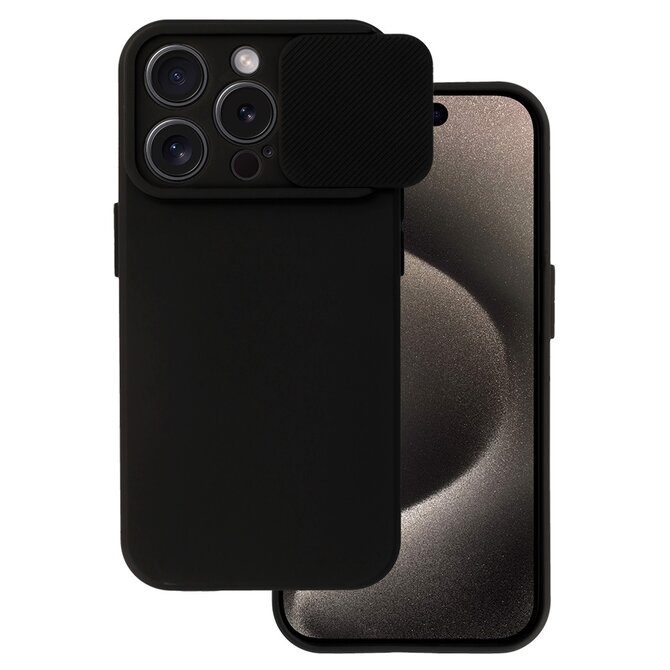 Kryt CamShield pro Apple iPhone 15 Pro , barva černá