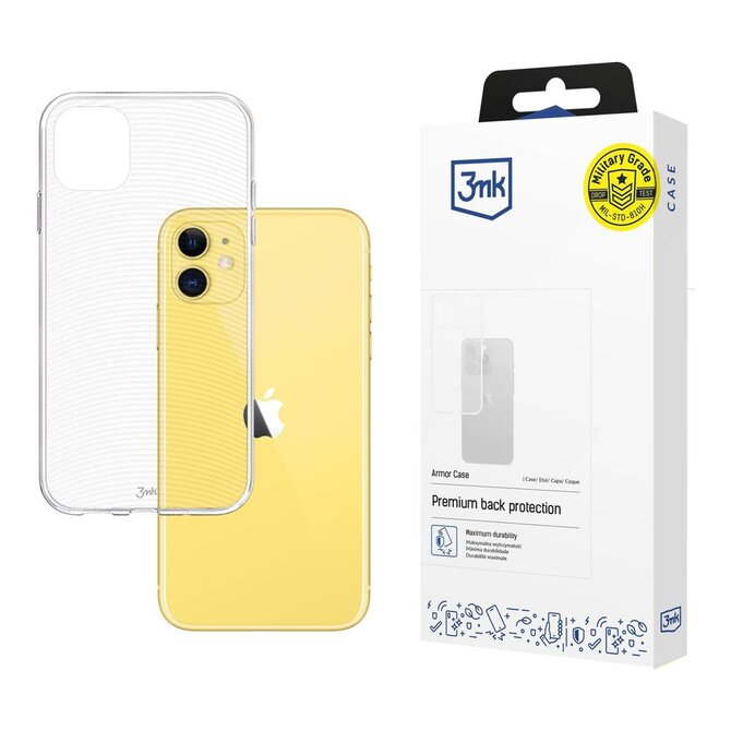 Armor case pro Apple iPhone 11, čirý