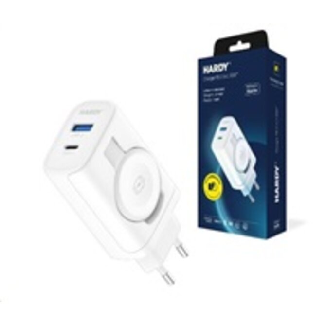 síťová nabíječka HARDY Charger PD 2in1 33W pro Apple