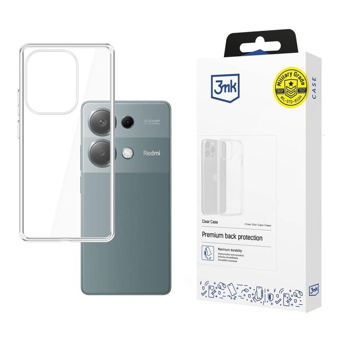 Clear Case pro Redmi Note 13 Pro 4G, čirá