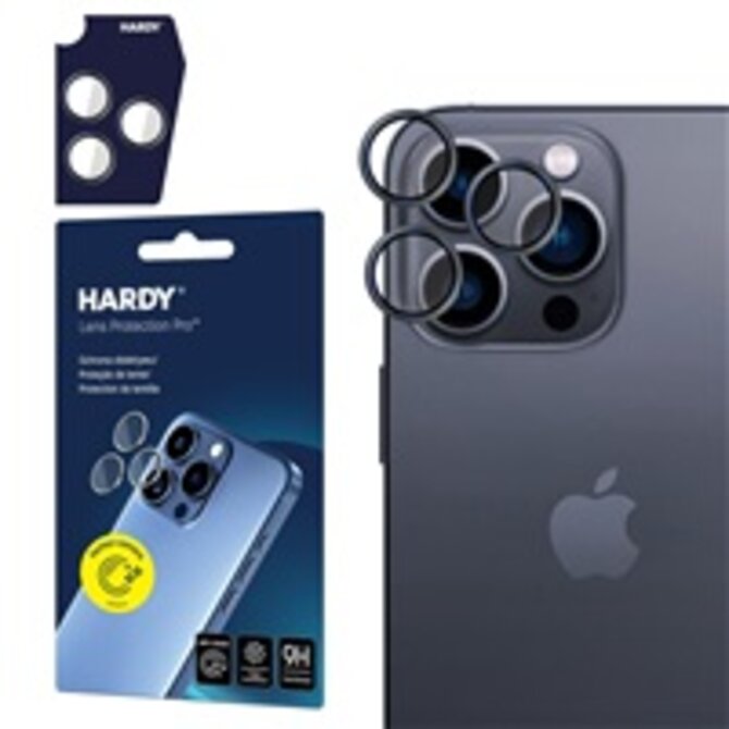 Hardy Lens Protection Pro pro iPhone 16 Pro /16 Pro Max Black