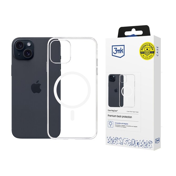 Clear MagCase pro Apple iPhone 15 Plus