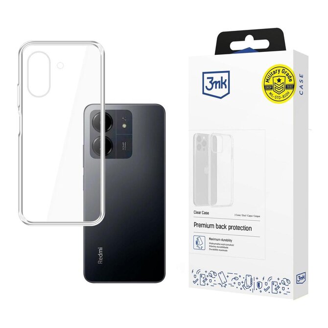 Clear Case pro Redmi 13C / POCO C65, čirá