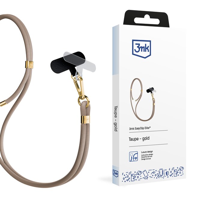 EasyClip Elite Taupe (gold)