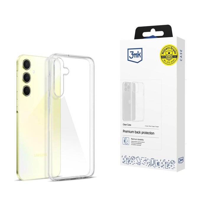 Clear Case pro Samsung Galaxy A55 5G, čirá